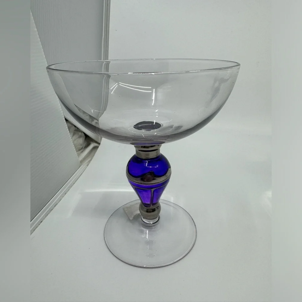 Z Gallerie Majestic Coupe Orchid Champagne/Sherbet Set Of 3